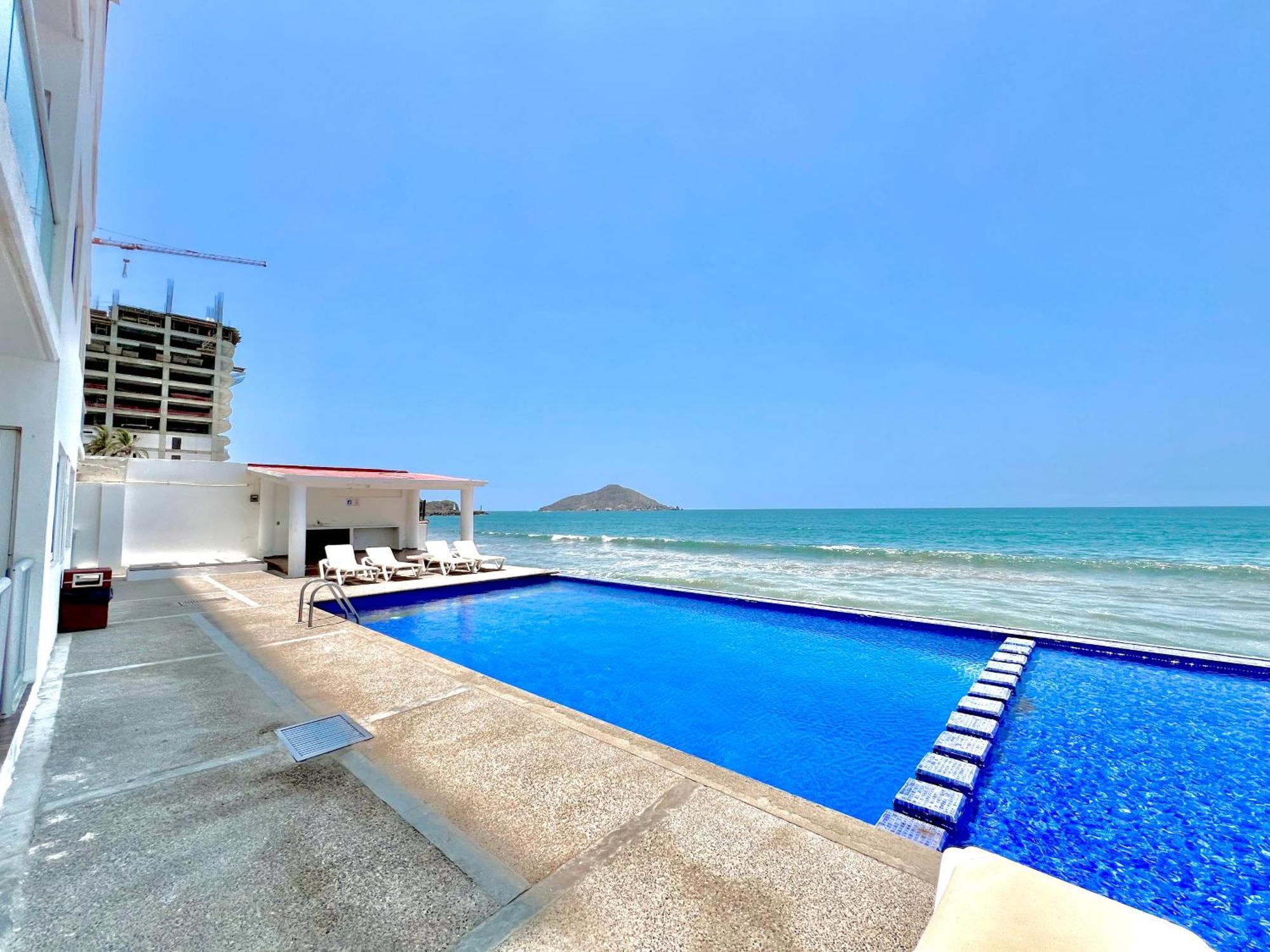 Апартаменты Marina Del Sol 402 Vista Al Mar Масатлан Экстерьер фото