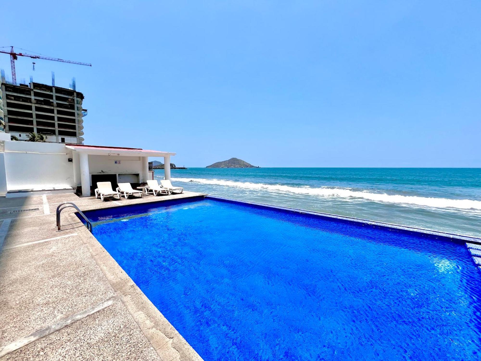 Апартаменты Marina Del Sol 402 Vista Al Mar Масатлан Экстерьер фото