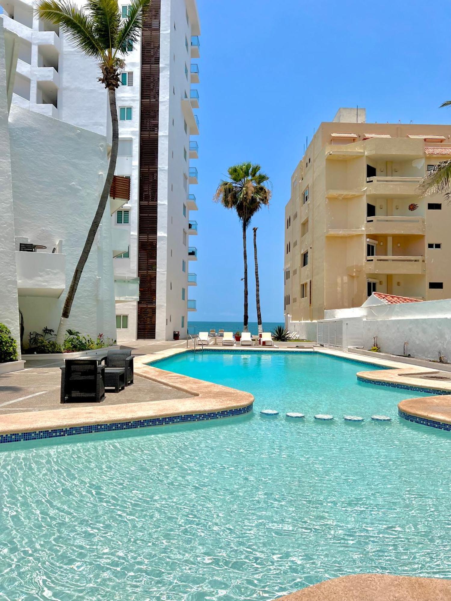 Апартаменты Marina Del Sol 402 Vista Al Mar Масатлан Экстерьер фото