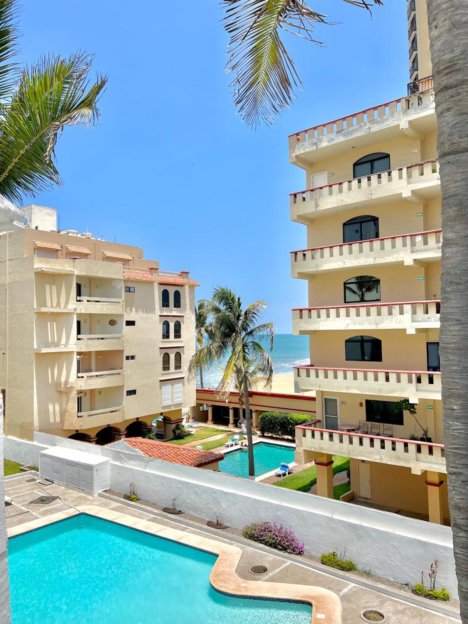 Апартаменты Marina Del Sol 402 Vista Al Mar Масатлан Экстерьер фото