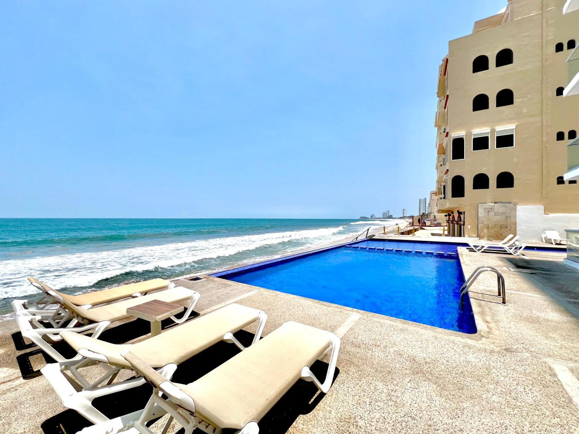 Апартаменты Marina Del Sol 402 Vista Al Mar Масатлан Экстерьер фото