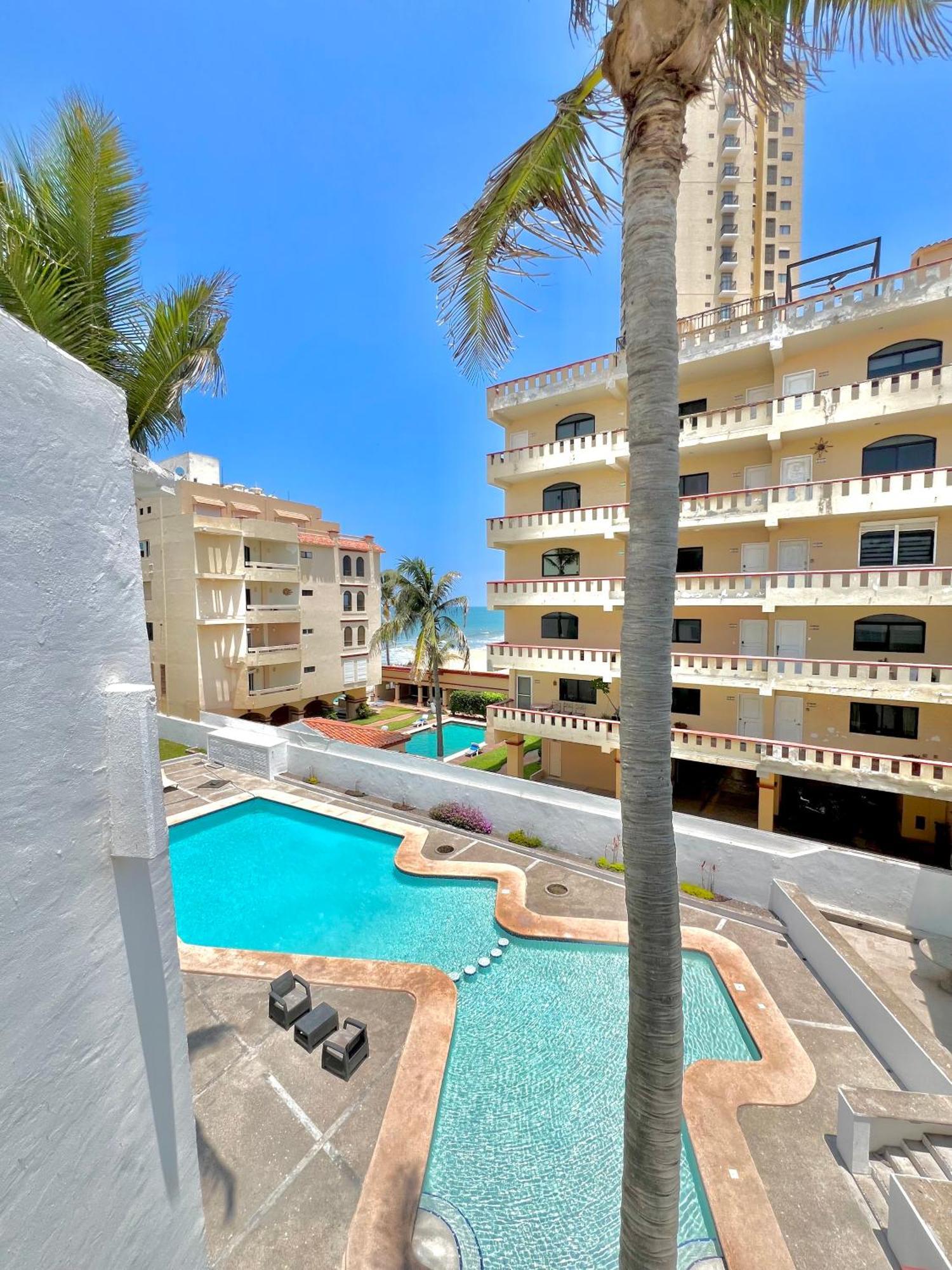 Апартаменты Marina Del Sol 402 Vista Al Mar Масатлан Экстерьер фото